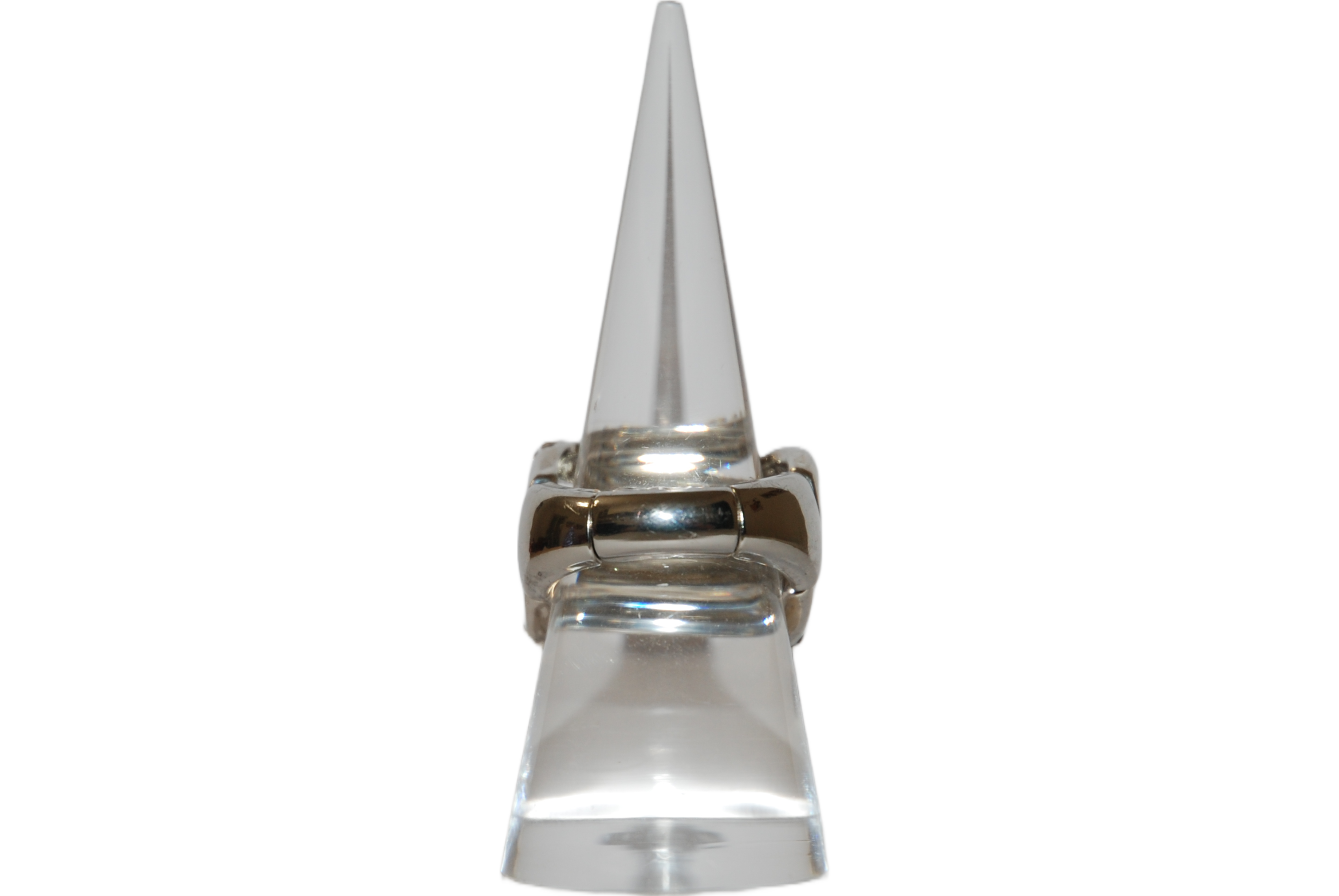 Anello Fascia con Strass