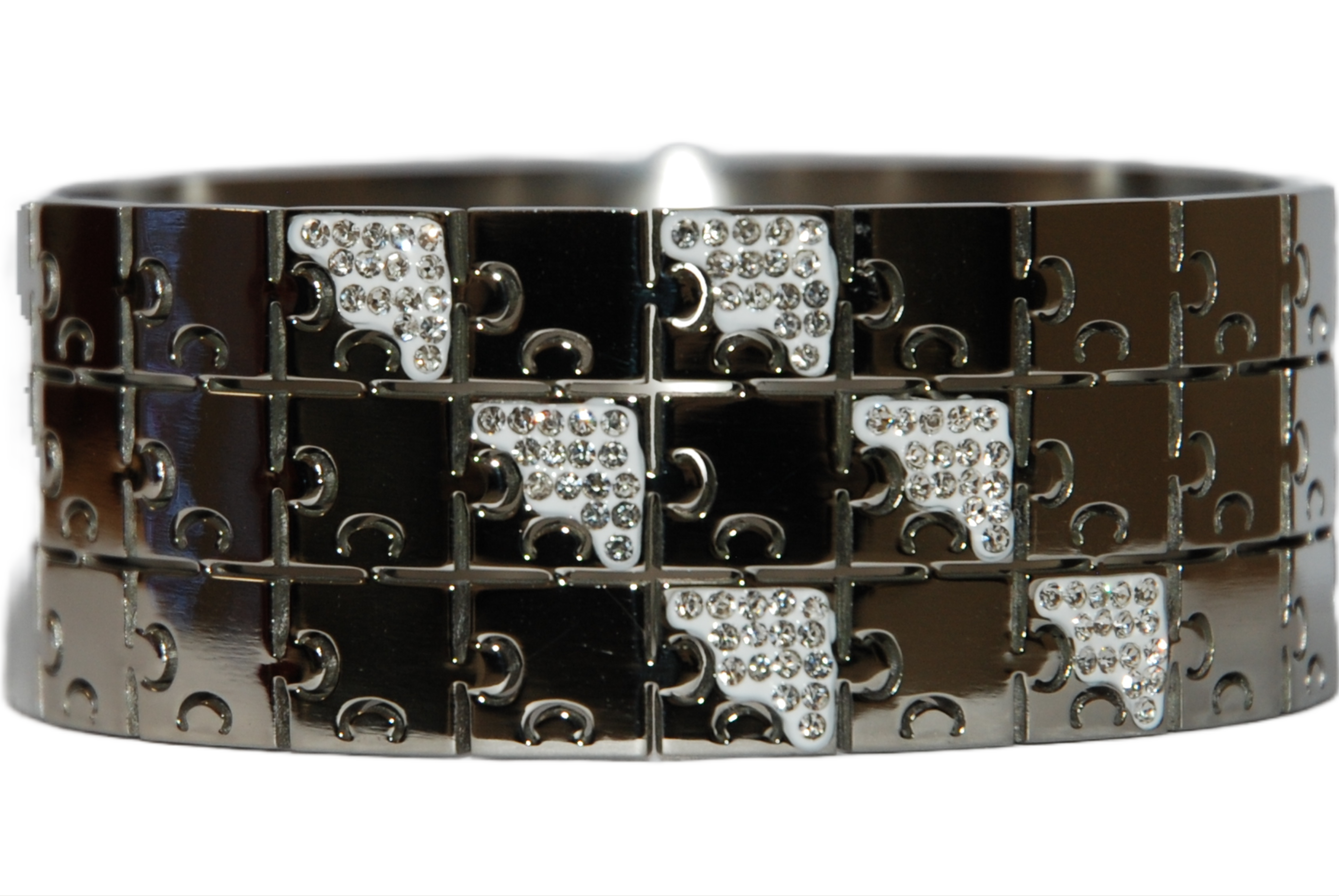 Bracciale Puzzle con Strass